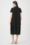 Joseph Ribkoff Textured Cocoon Dress With Front Zipper Style 261064