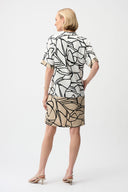 Joseph Ribkoff Abstract Print Shirt Dress Style 261087