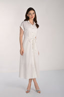 Frank Lyman Striped Casual Shirt Dress Style 261102