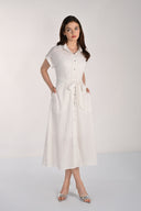 Frank Lyman Striped Casual Shirt Dress Style 261102