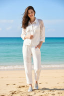 Frank Lyman High-Waisted Casual Trousers Style 261114