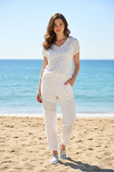 Frank Lyman High-Waisted Casual Trousers Style 261114