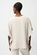 Joseph Ribkoff Poncho Top With Front Keyhole Style 261117