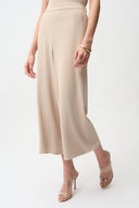 Joseph Ribkoff Woven Twill Pull-On Culotte Pants Style 261121.