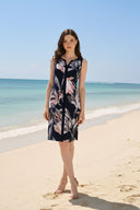 Frank Lyman Floral Print Sleeveless Dress Style 261137