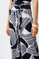 Joseph Ribkoff High-waisted Abstract Trousers Style 261139
