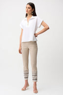 Joseph Ribkoff Straight Top With Zipped Neckline Style 261140