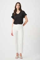 Joseph Ribkoff Jacquard Straight Pull-On Pants Style 261148