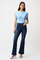 Joseph Ribkoff Fitted Top With Cowl Neck Style 261152