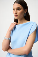 Joseph Ribkoff Fitted Top With Cowl Neck Style 261152