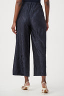 Joseph Ribkoff Pleated Satin Pull-On Culotte Pants Style 261161