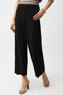 Joseph Ribkoff Wide Leg Pull-On Pants With Stripe Waistband Style 261165