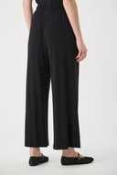 Joseph Ribkoff Wide Leg Pull-On Pants With Stripe Waistband Style 261165