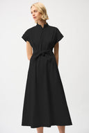 Joseph Ribkoff Fit And Flare Dress With Tie Waist Style 261177