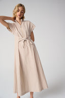 Joseph Ribkoff Fit And Flare Dress With Tie Waist Style 261177