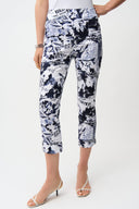 Joseph Ribkoff Conversational Print Crop Pull-On Pants Style 261187