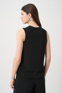 Joseph Ribkoff Silky Knit Layered Sleeveless Top Style 261189