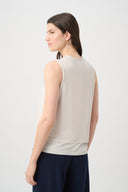 Joseph Ribkoff Silky Knit Layered Sleeveless Top Style 261189