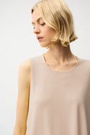 Joseph Ribkoff Silky Knit Layered Sleeveless Top Style 261189
