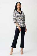 Joseph Ribkoff Geometric Print Tunic Style 261203