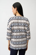 Joseph Ribkoff Geometric Print Tunic Style 261203