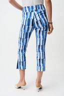 Joseph Ribkoff Abstract Print Crop Pull-On Pants Style 261223