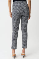 Joseph Ribkoff Geometric Print Pull-On Slim Fit Pants Style 261225