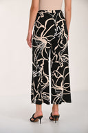 Frank Lyman Floral High-Waisted Wide-Leg Trousers Style 261225