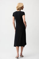 Joseph Ribkoff Cocoon Dress With Scoop Neckline Style 261259