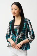 Joseph Ribkoff Geometric Print Jacket and Camisole Set Style 261270