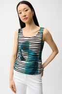 Joseph Ribkoff Geometric Print Jacket and Camisole Set Style 261270