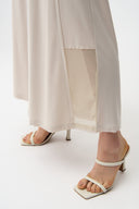 Joseph Ribkoff Wide Leg Pull-On Pants With Mesh Inserts Style 261277