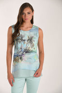 Frank Lyman Flowy Sleeveless Scoop Neck Style 261278-3