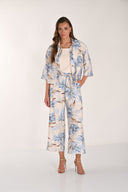 Frank Lyman Floral Cropped Trousers Style 261286