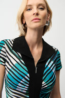 Joseph Ribkoff Geometric Print Sheath Dress Style 261295