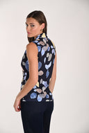 Frank Lyman Floral Sleeveless V-neck Pullover Style 261295-2