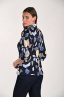 Frank Lyman Leaf Print Open Front Jacket Style 261297