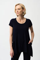 Joseph Ribkoff Tunic With Handkerchief Hem Style 261310