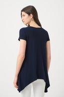 Joseph Ribkoff Tunic With Handkerchief Hem Style 261310