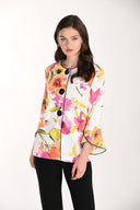 Frank Lyman Bell Sleeve Floral Print Jacket Style 261357