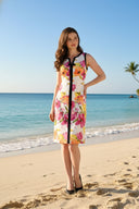 Frank Lyman Floral Sleeveless V-neck Dress Style 261358