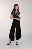 Frank Lyman Wide-Leg Full-Length Trousers Style 261392
