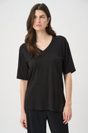 Joseph Ribkoff Boxy Tunic With V-neckline Style 261600