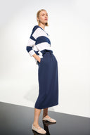 Joseph Ribkoff Pull-On Skirt With Drawstring Waist Style 261608