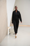 Joseph Ribkoff Sweatshirt With High Collar and Front Zipper Style 261610