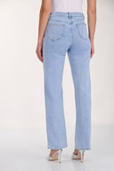 Frank Lyman Relaxed Mid-Rise Wide-Leg Jeans Style 261610