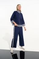 Joseph Ribkoff Jacket With Funnel Collar Style 261617