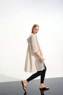 Joseph Ribkoff Memory and Mesh A-Line Cover-Up With Hood Style 261620