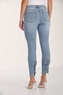 Frank Lyman Slim Cropped Mid-rise Jeans Style 261625