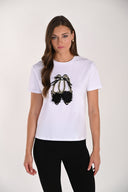 Frank Lyman Embellished Casual T-Shirt Style 261627